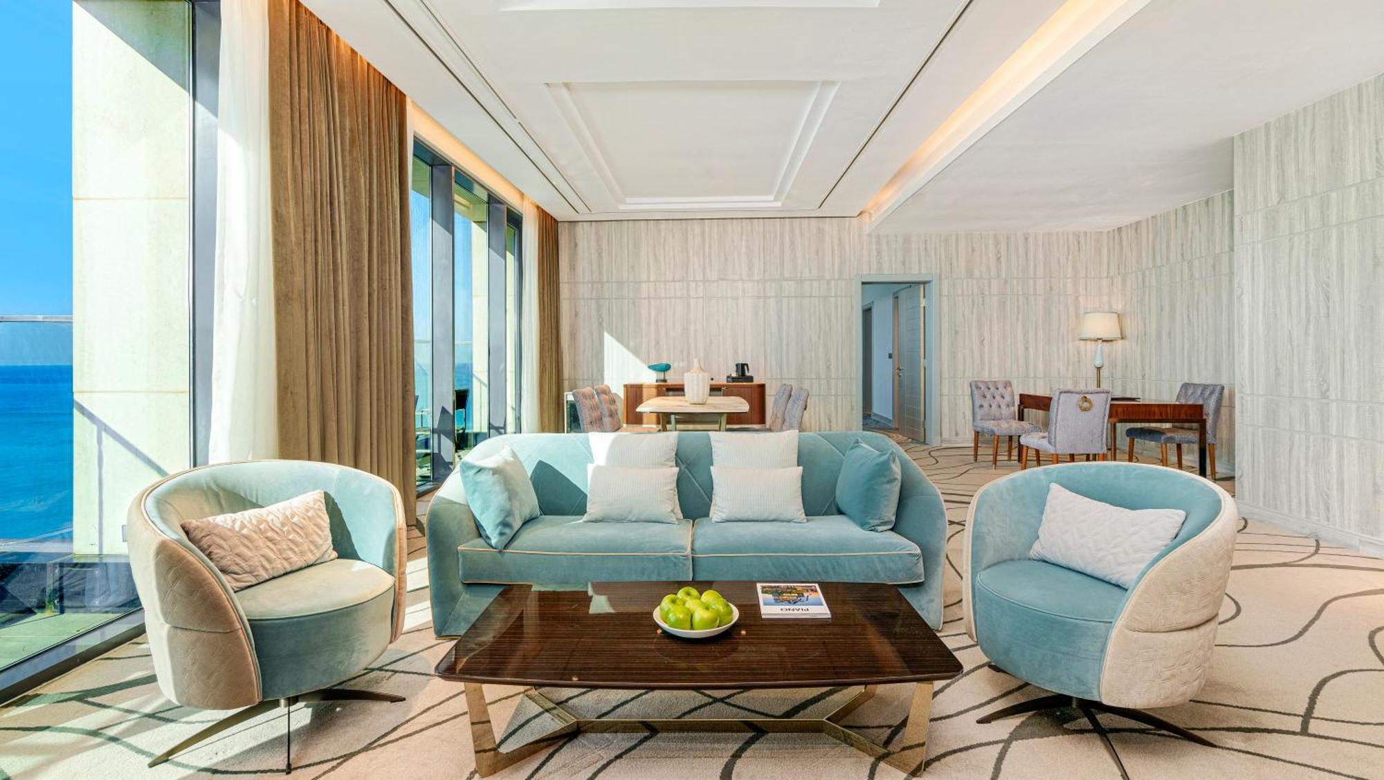 Rixos Premium Alamein El Alamein Quarto foto A suite at the Atlantis, The Royal