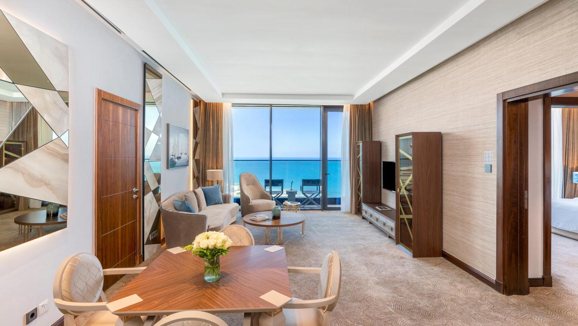 Rixos Premium Alamein El Alamein Quarto foto A suite at the hotel